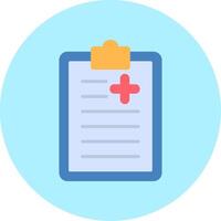 Medical Report Vector Icon