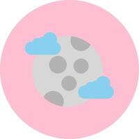 Full Moon Vector Icon