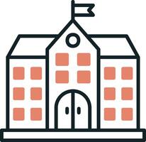 University Building Vector Icon