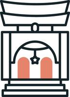 Shrine Vector Icon