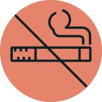 No Smoking Vector Icon