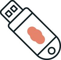 Usb Drive Vector Icon