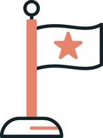 line two color vector