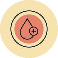 Blood Drop Vector Icon