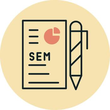 Data Analytics Vector Icon