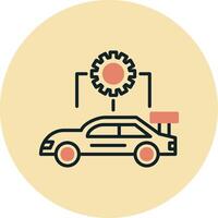 Car Configuration Vector Icon