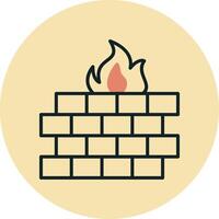 Firewall Vector Icon