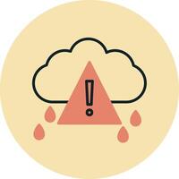 Weather Alert Vector Icon