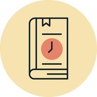 Book Time Limit Vector Icon