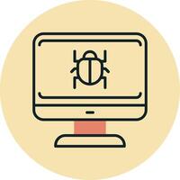 System Virus Vector Icon