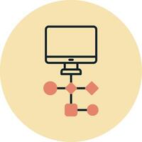 Workflow Vector Icon