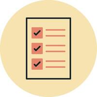 Check List Vector Icon