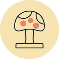 Mushroom Vector Icon