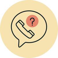 Missed call Vector Icon