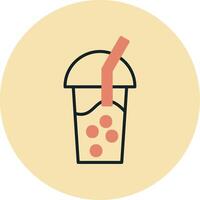 Bubble Tea Vector Icon