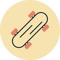 Skateboard Vector Icon