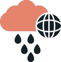 World Rainy day Vector Icon