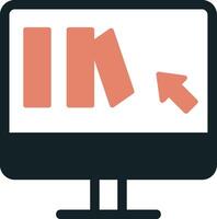 Online Book purchase Vector Icon