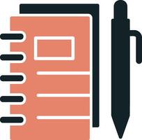 Notebook Vector Icon