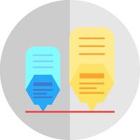 Infographic elements Flat Scale Icon vector