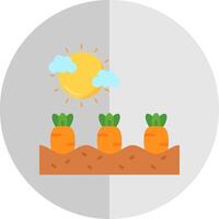 Carrots Flat Scale Icon vector