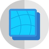 Warp Flat Scale Icon vector