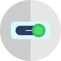 Switch Flat Scale Icon vector