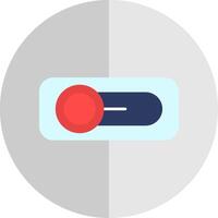 Switch Flat Scale Icon vector