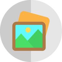 Picture Flat Scale Icon vector