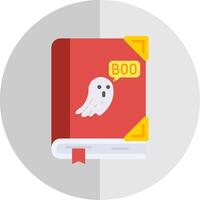 Spooky Flat Scale Icon vector