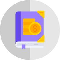 Budgeting Flat Scale Icon vector