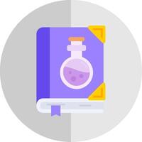 Sciene book Flat Scale Icon vector