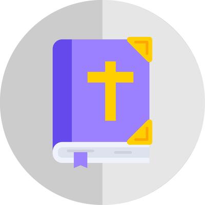 Bible Flat Scale Icon