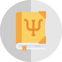 Psyhologist Flat Scale Icon vector