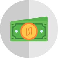 Shekel Flat Scale Icon vector