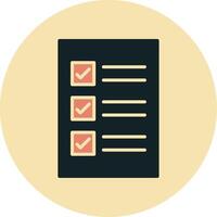 Check List Vector Icon