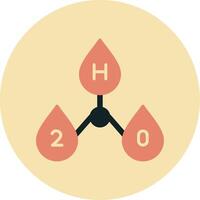 H2o Vector Icon