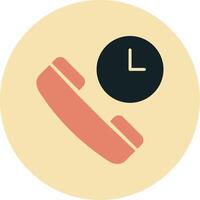 Call Waiting Vector Icon