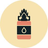 Camping Gas Vector Icon