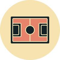 Football Ground Vector Icon