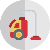 Vacuum cleaner Flat Scale Icon vector