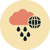 World Rainy day Vector Icon