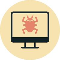 Computer Virus Vector Icon
