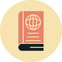 World Book Vector Icon