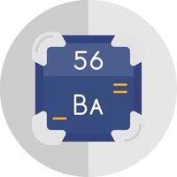 Barium Flat Scale Icon vector