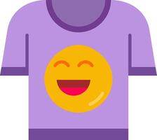 T shirt Flat Scale Icon vector