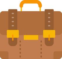 Suitcase Flat Scale Icon vector