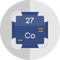 Cobalt Flat Scale Icon vector