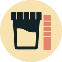 Urine Test Vector Icon