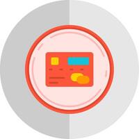 Pay Flat Scale Icon vector